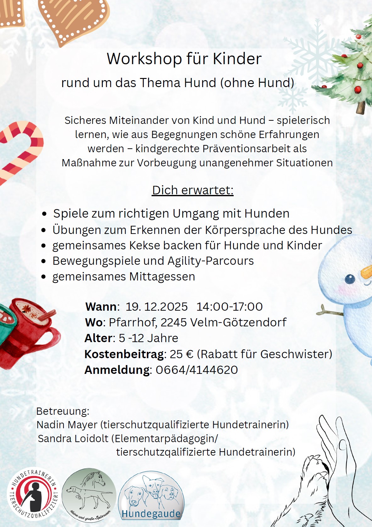 Workshop für Kinder